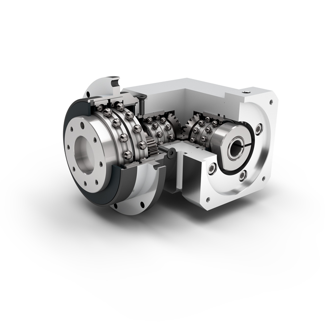 Right Angle Planetary Gearbox with Output FlangeWPLFE